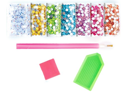 Diamantové vyšívanie Scrapbooks NÁLEPKY PRE DETI Mikulášsky darček