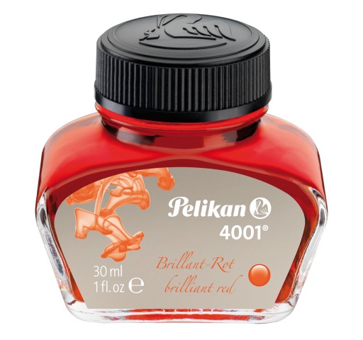 PELIKAN ATRAMENT PRE PIOR 4001 30 ml BRILLIANT RED 301036