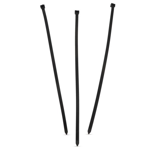 10x sťahovacie pásky Káblové pásky Zipsy 7,6 x 350 mm Silné UV sťahovacie pásky