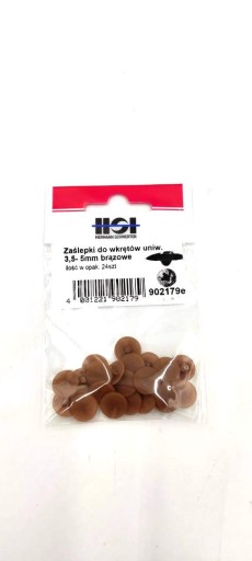 Hmoždinky pre univerzálne skrutky hnedé 3,5-5mm