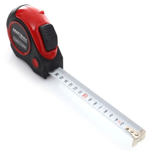 Valcovacia páska 5m x 19mm oceľová brzdová meracia páska Kraft&Dele KD10292