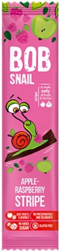 SNAIL Bob Slimáčia tyčinka STRIP jablko-malina 14 g | OVOCNÁ OBJÍDKA 100%