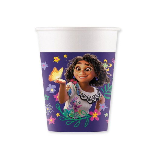 ENCANTO NARODENINOVÝ PAPIEROVÝ POHÁR 200 ML 8 KS.