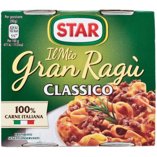Ragu Classico mäsová omáčka 2x180g