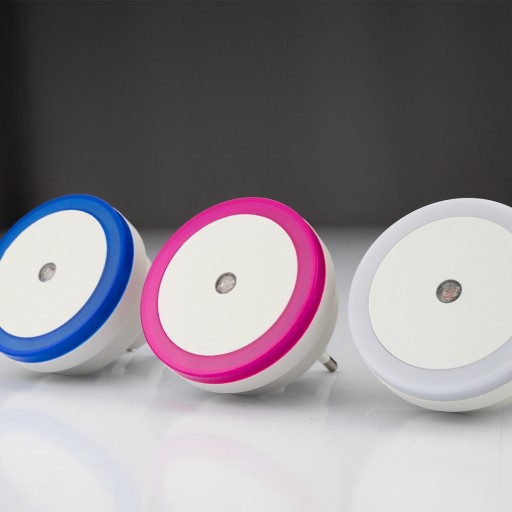 LED nočná lampa pre kontakt DUSK SENSOR