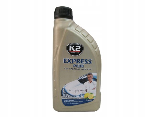K2 EXPRESS PLUS ŠAMPÓN S VOSKOM, ÚČINNÝ, 1L