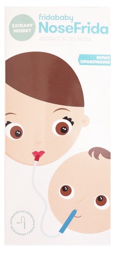 NOSEFRIDA FRIDA NOSÁLNY ASPIRÁTOR KATAREK + 4 FILTRE HRUŠKOVÝ EXTRAKTOR