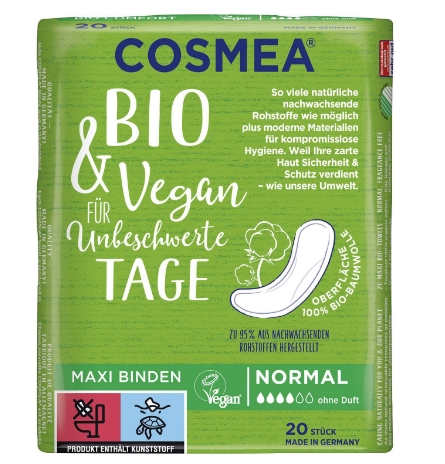Cosmea, Normal Bio, Vložky do topánok, 20 kusov