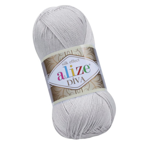 Alize Diva - 168 svetlošedá