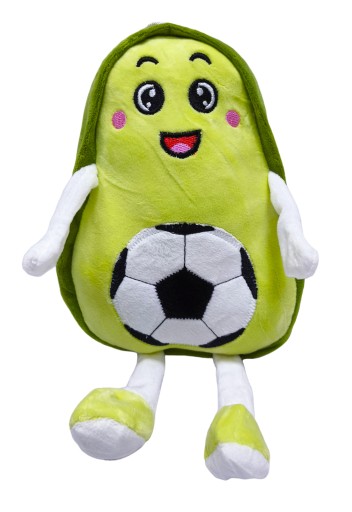 AVOKÁDOVÝ MASKOT PLYŠOVÝ VANKÚŠ 30cm EURO 2024