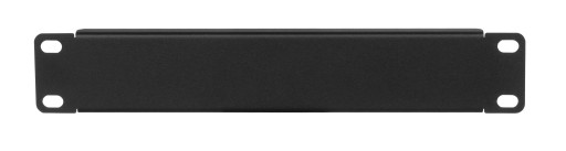 Kryt pre RACK 10'' 1U skrine, čierny STALFLEX