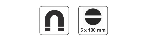 CONSORTE plochý skrutkovač, ERGONOMICKÁ PREMIUM RUKOVÄŤ, 5x100 mm