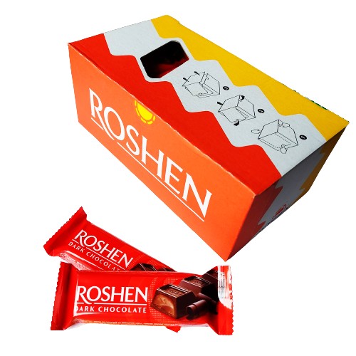 ROSHEN DARK BRANDY BATON BITTER CHOCOLATE 33g DÁTUM: 10.10.2024