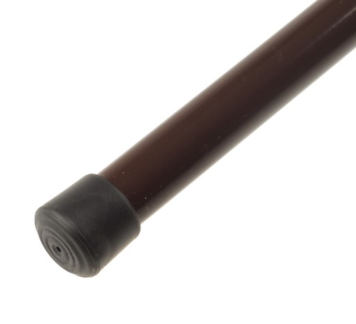 SILNÁ PODPORNÁ NOHA PRE DVERE BRÁNY 50CM HRUBÉ FI 25MM HNEDÉ POĽSKO