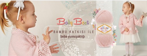 Alize Baby Best 161 - púdrovo ružová Antipilling