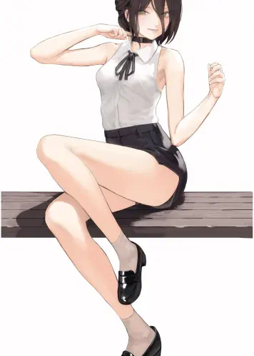 Anime Manga plagát muža s motorovou pílou CHM_090 A3