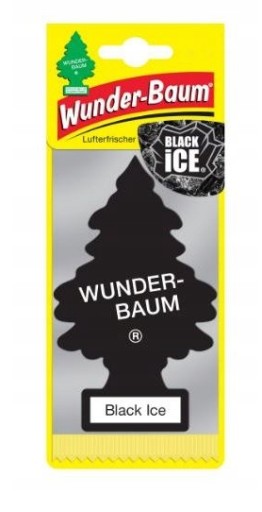 Čierny vianočný stromček s vôňou do auta Classic WUNDER-BAUM