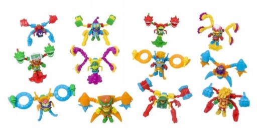 Super Zings Things Mutant Battle 12 série Exoskeleton