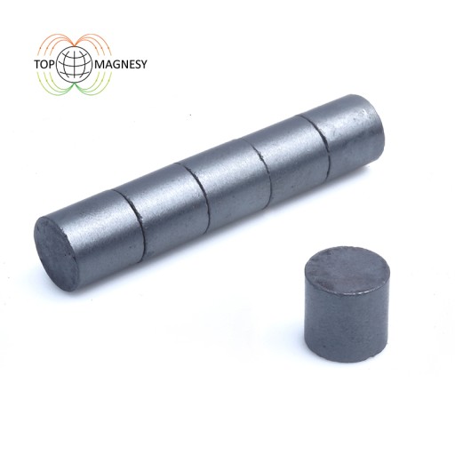 Cylindrický feritový magnet MW 10x10 F30, sada 10 kusov
