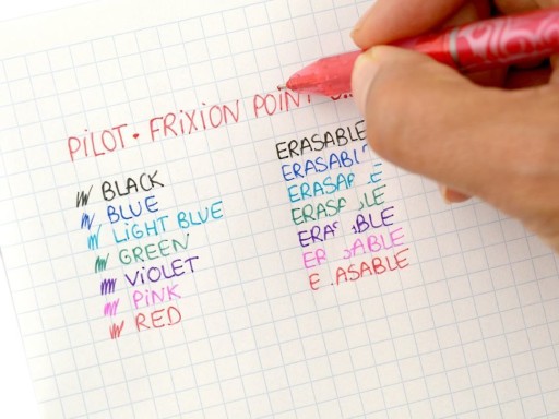Jemná gélová guma FriXion Point PILOT 0,5