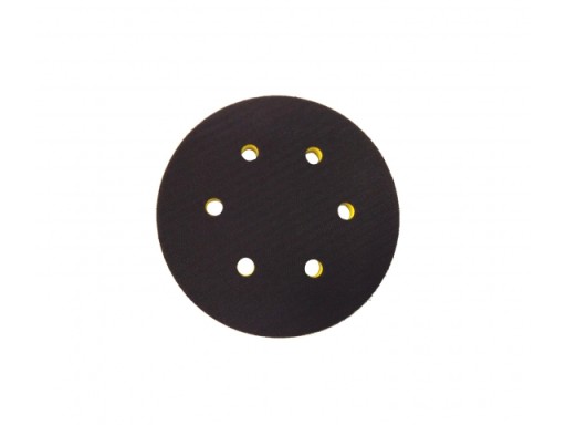 LEŠTIACI KOTÚČ DO PNEUMATICKEJ BRÚSKY KOTOUČ NA VELCRO 150mm 6 OTVOROV