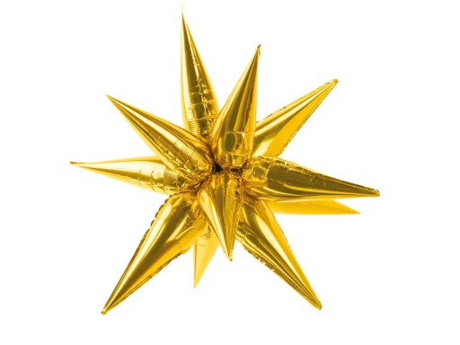 Fóliový balón STAR 3D balóny na narodeniny Úžasná dekorácia - 70 cm