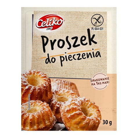 Bezlepkový prášok do pečiva 30 g Celiko