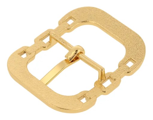 30 mm dámska spona na opasok zlatá retiazka