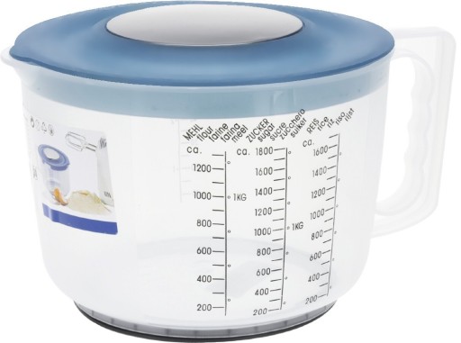 Kuchynská odmerka 2L w/p mix farieb