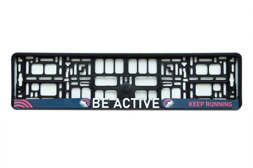 Rám 4D BE ACTIVE rámy na ŠPZ