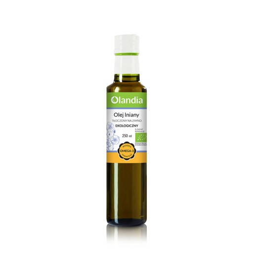 OLANDIA Ľanový olej (250 ml) - BIO