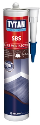 MONTÁŽNE LEPIDLO 280ML TYTAN EURO-LINE TYTAN