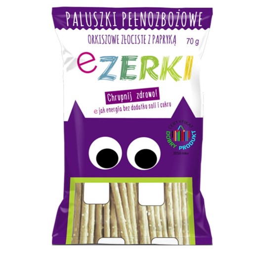 Paprika zlatá špaldová tyčinky 70g - Ezerki