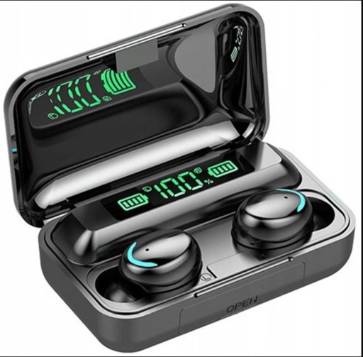BEZDRÔTOVÉ BLUETOOTH 5 SLÚCHADLÁ + POWERBANK