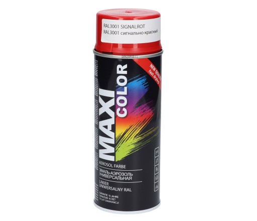 MOTIP DUPLI MOTIP MAXICOLOR LAK. RAL3001 POLYS.400ML