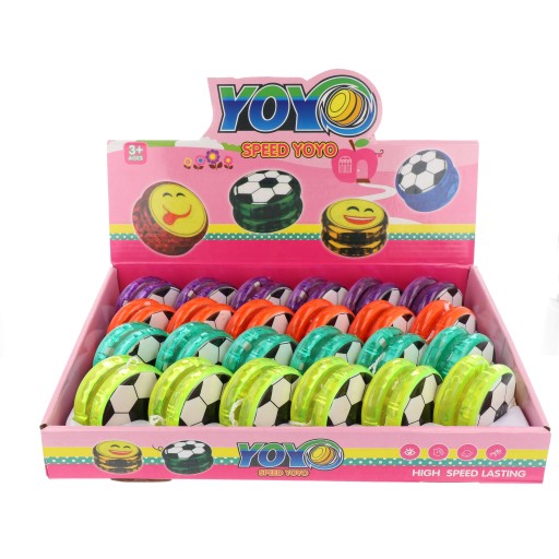 JOJO FUTBAL FUTBAL SVIETIACA LED HRAČKA YOYO