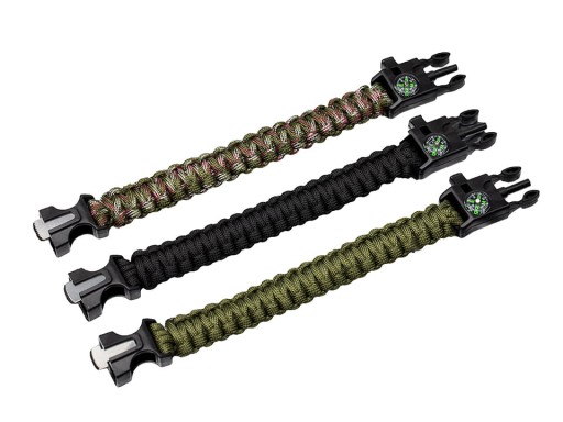 NÁRAMOK PREŽITIA 5 V 1 PARACORD FLINT