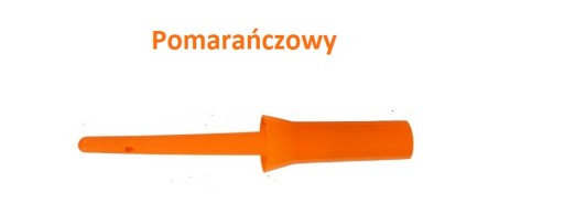 Štetec s oranžovým uzáverom