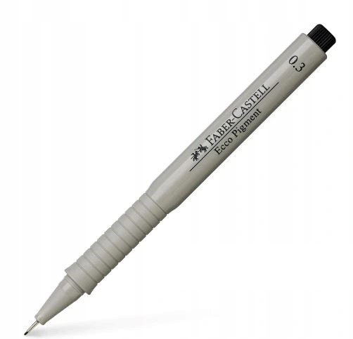 FABER CASTELL Eco Pigment jemná linka 0,3 mm čierna