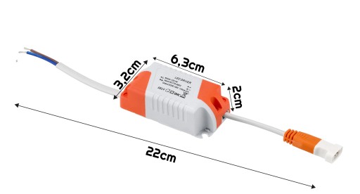 NAPÁJACÍ TRANSFORMÁTOR PRE LED panely 12W AC175-265V DC60-150V 115mA EMC