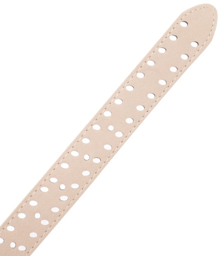 Módny dámsky opasok z ekokože s matným povrchom, 115/3 cm