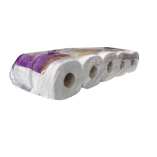 Neparfumovaný toaletný papier Queen Premium Super Soft, 4 vrstvy, 10 kusov