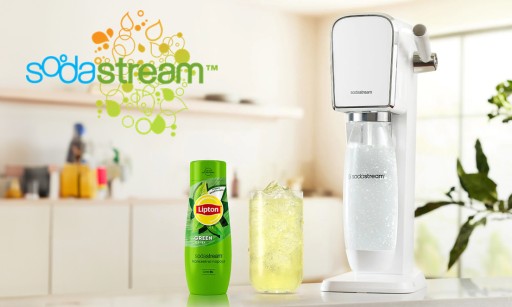 SODASTREAM LIPTON SIRUP ZELENÝ ĽADOVÝ ČAJ NA 9L NÁPOJ SÝTUJÚCI 440ml