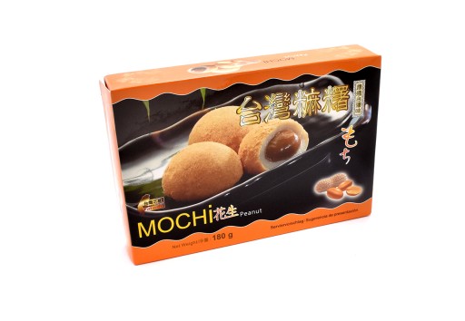 Mochi ryžové sušienky guličky Arašidy Ázijská pochúťka 180g Awon