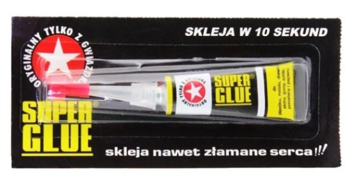 SUPER GLUE OKAMŽITÉ GLUE 2G SILNÉ UNIVERZÁLNE