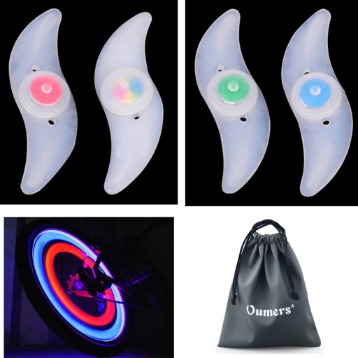 LED NEON kryt lúčov kolesa BICYKLE koleso