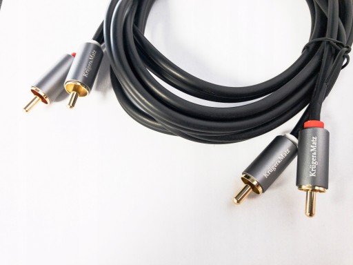 2RCA-2RCA kábel 5m Kruger&Matz Zákl
