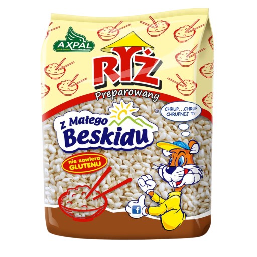 Axpal Pripravená ryža, bezlepková, 140g