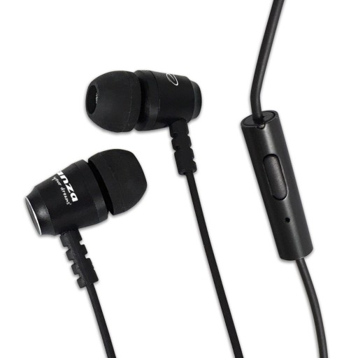 Esperanza Metal slúchadlá do uší s mikrofónom (EH205K)