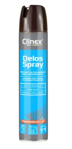 Clinex Delos Spray prípravok na starostlivosť o nábytok